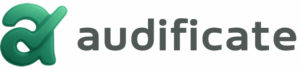 Logotipo de audificate, consultora d valoración digital y peritos en marketing digital